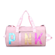 Load image into Gallery viewer, PINK laser sequined shoulder bag AO1010