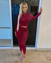 Load image into Gallery viewer, Solid color sports fashion suit(AY1226)