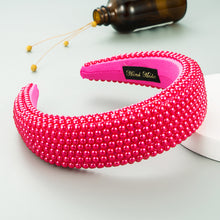 Load image into Gallery viewer, Hot selling gypsophila pearl headband