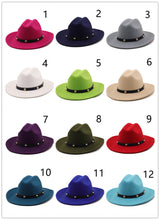 Load image into Gallery viewer, rivet felt jazz hat top hat(AE4037)