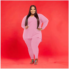 Load image into Gallery viewer, Fashion casual solid color two-piece suit(AY1276)