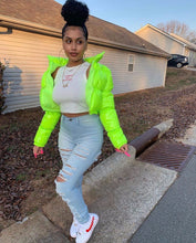 Load image into Gallery viewer, Solid color mirror zipper jacket(AY1491)