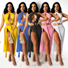 Load image into Gallery viewer, Hot temperament strap hook dress