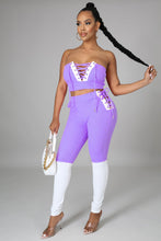 Load image into Gallery viewer, Stitching tube top strap set AY1191