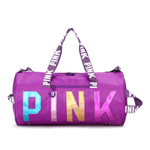 Load image into Gallery viewer, PINK laser sequined shoulder bag AO1010