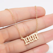 Load image into Gallery viewer, Hot selling birthday necklace(free shipping)