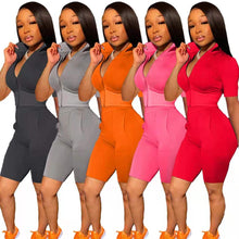 Load image into Gallery viewer, Summer short-sleeved casual set 8287