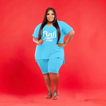 Load image into Gallery viewer, Fashion printed casual Plus suit AY1076