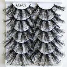 Load image into Gallery viewer, 25mm imitation mink false eyelashes  thick curling