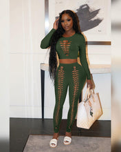 Load image into Gallery viewer, Solid Color Hollow Navel Burning Flower Set AY1235