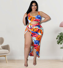Load image into Gallery viewer, Sexy navel long skirt two-piece suit AY1891