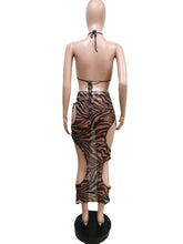 Load image into Gallery viewer, Beach screen printed three piece set AY2017