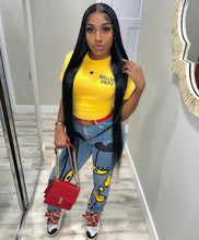 Load image into Gallery viewer, Loose Street Letters Print T-Shirt AY2339