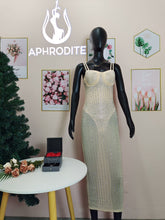 Load image into Gallery viewer, Sexy hot drilling mesh sling dress(AY1542)