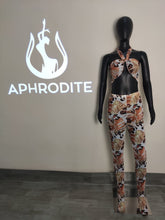 Load image into Gallery viewer, Sexy mesh print tube top strap set(AY1119)