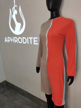 Load image into Gallery viewer, Block stretch five-point leggings AY1117