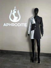 Load image into Gallery viewer, New block button shirt dress AY1145