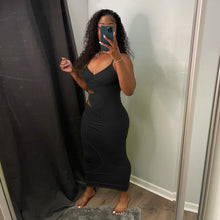 Load image into Gallery viewer, Sexy solid color suspender dress(AY1957)