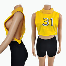 Load image into Gallery viewer, Fashion solid color knitted hollow vest