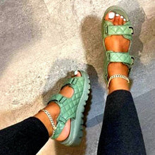 Load image into Gallery viewer, Hot selling thick-soled velcro beach sandals HPSD050
