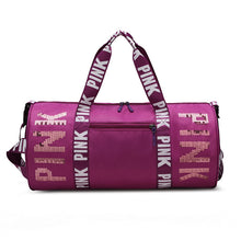 Load image into Gallery viewer, PINK new sequined shoulder bag (general product, non-brand)
