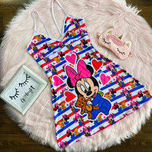 Load image into Gallery viewer, Cartoon print suspender dress(AY1566)