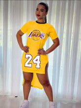 Load image into Gallery viewer, New  basketball slit dress (no brand) AY1138