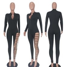 Load image into Gallery viewer, Sexy Solid Color Chain Jumpsuit(AY1689)