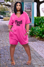 Load image into Gallery viewer, PINK printed jumpsuit(Non-brand) AR2116