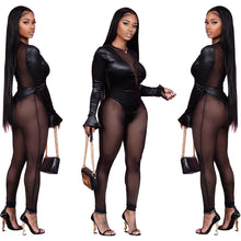 Load image into Gallery viewer, Sexy see-through paneled jumpsuit(AY1766)
