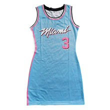 Load image into Gallery viewer, Sleeveless letter print casual jersey dress(AH2126)