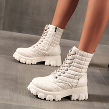 Load image into Gallery viewer, Rhombus round toe low-top Martin boots HPSD122