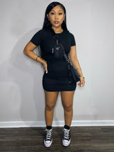 Load image into Gallery viewer, New pop solid classic pit stripe dress AY1950