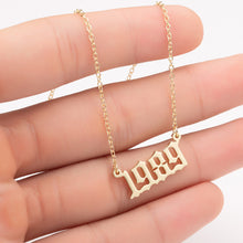 Load image into Gallery viewer, Hot selling birthday necklace(free shipping)