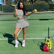 Load image into Gallery viewer, New two-piece slim tank top culottes(AY1051)