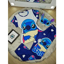 Load image into Gallery viewer, Cartoon printed short-sleeved two-piece suit(AY1571)