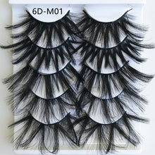 Load image into Gallery viewer, 25mm imitation mink false eyelashes  thick curling
