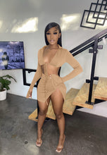 Load image into Gallery viewer, Sexy Tie Long Sleeve Skirt Two Piece Set(AY1786)