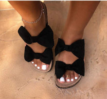 Load image into Gallery viewer, Hot double bow slippers (SY0023)