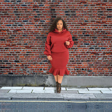 Load image into Gallery viewer, Fishtail skirt sweater suit(AY1557)