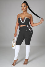 Load image into Gallery viewer, Stitching tube top strap set AY1191