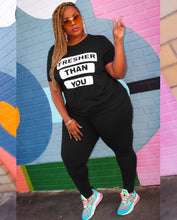 Load image into Gallery viewer, Fashion letter printing casual suit(AY1393)