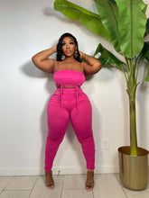 Load image into Gallery viewer, Plus size pleated suit AY2022