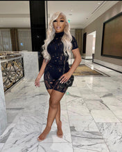 Load image into Gallery viewer, Fashion Ripped Short Sleeve Shorts Two Piece Set(AY1804)