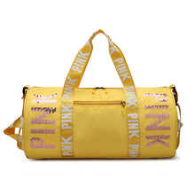 Load image into Gallery viewer, PINK new sequined shoulder bag (general product, non-brand)