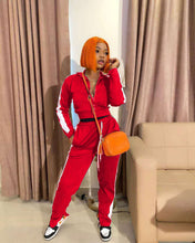 Load image into Gallery viewer, Casual stitching split sports suit(AY1307)