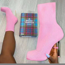 Load image into Gallery viewer, Sexy stiletto knit socks boots(HPSD160)