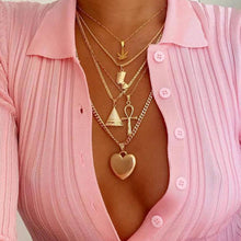 Load image into Gallery viewer, Tower layer necklace(free shipping)