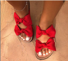 Load image into Gallery viewer, Hot double bow slippers (SY0023)