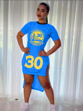 Load image into Gallery viewer, New  basketball slit dress (no brand) AY1138